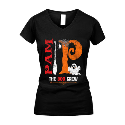 The Boo Crew Halloween With Your Name Shirt PAM M1-23