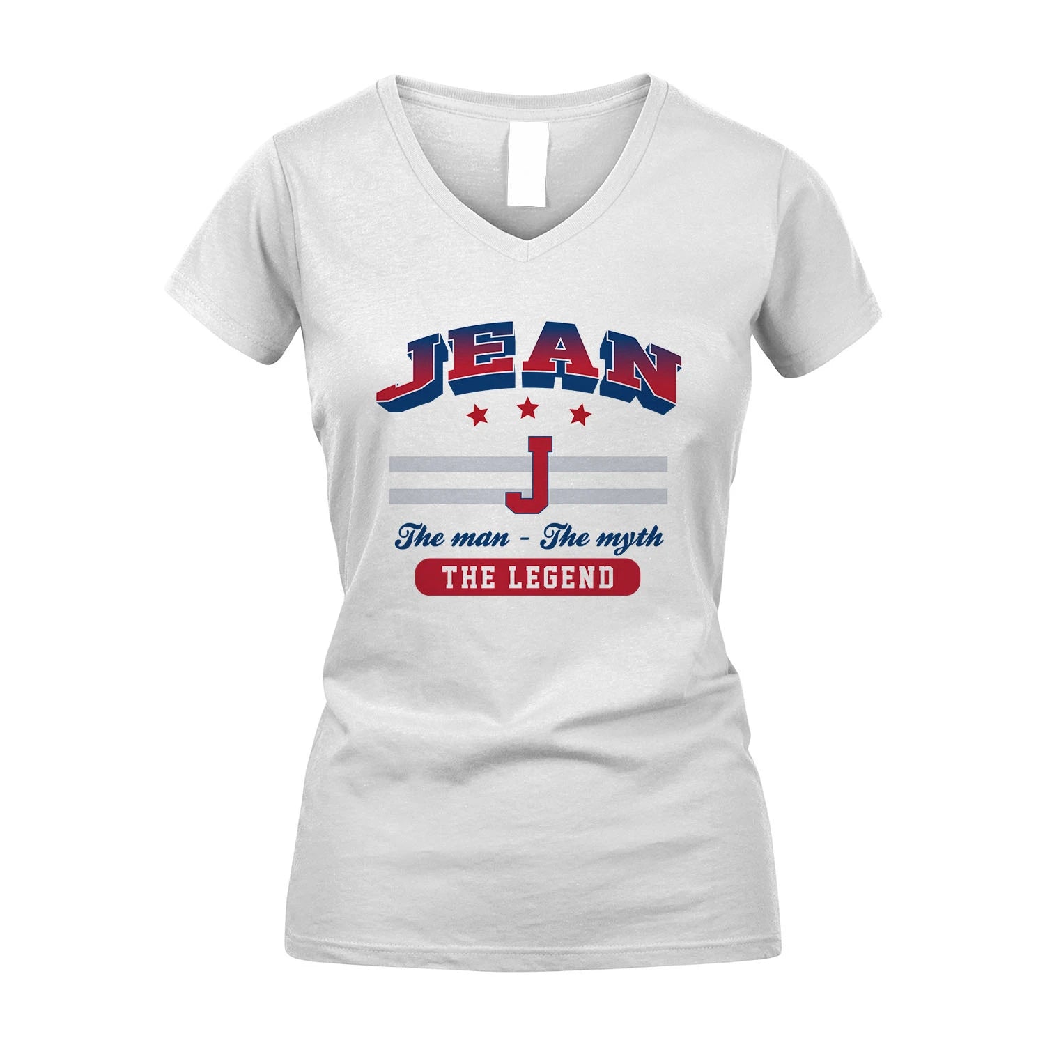The Man The Myth The Legend With Your Name Shirt JEAN M1-35