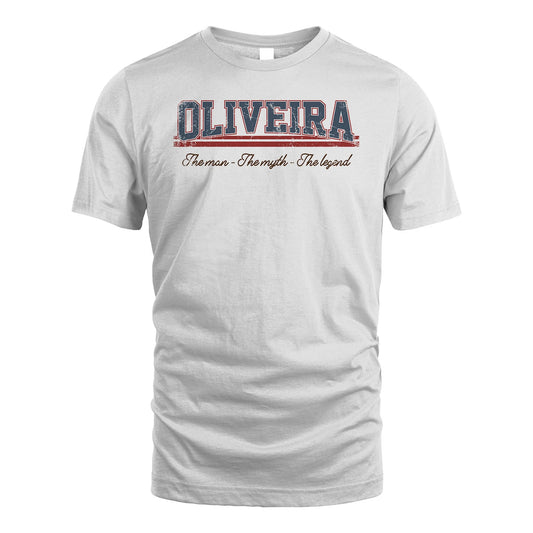 The Man The Myth The Legend Vintage Shirt OLIVEIRA M1-6