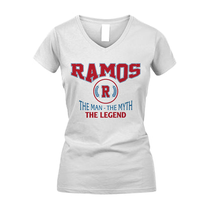 The Man The Myth The Legend Jet Style Shirt RAMOS M1-9
