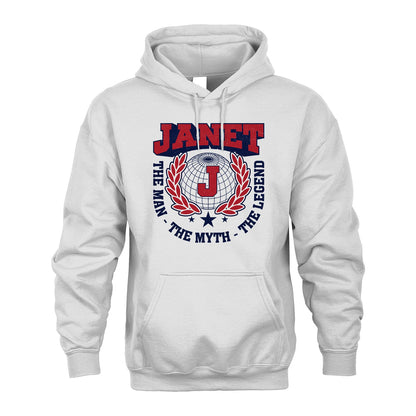 The Man The Myth The Legend Logo Shirt JANET M1-30