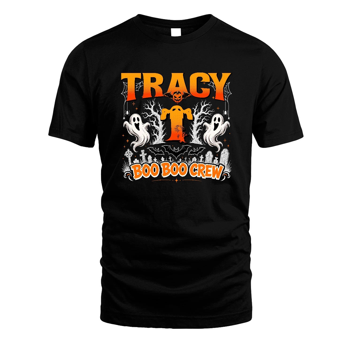 Boo Boo Crew Halloween Custom Name Shirt TRACY M1-28