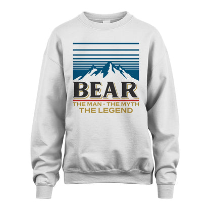 The Man The Myth The Legend Vintage Mountain Shirt BEAR M1-19
