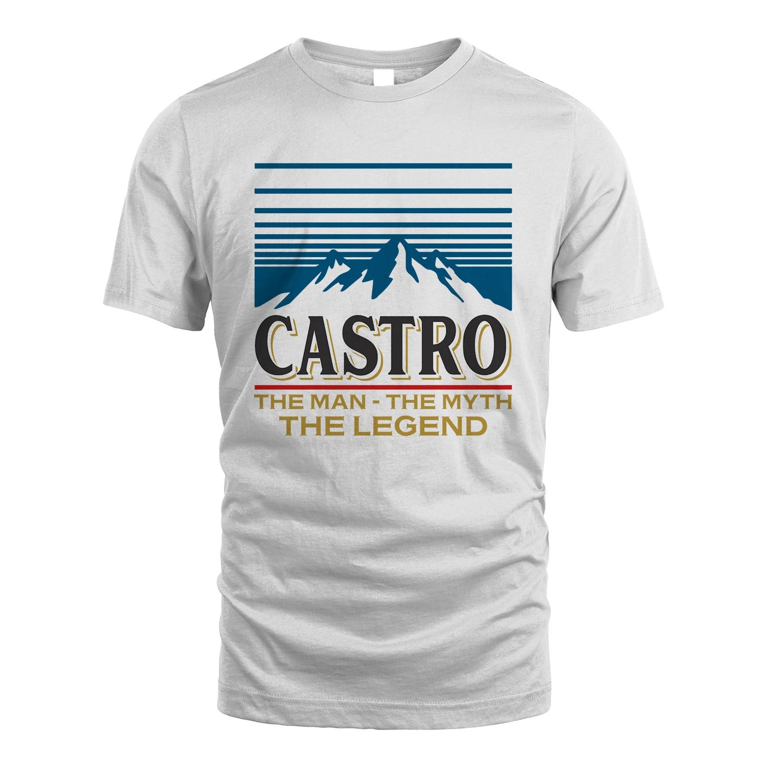 The Man The Myth The Legend Vintage Mountain Shirt CASTRO M1-19