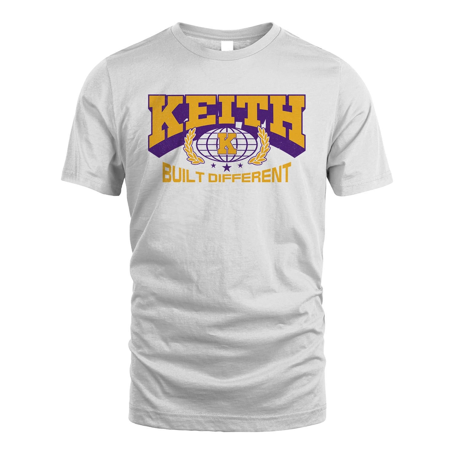 Your Name Built Different Sporty Shirt KEITH M1-32