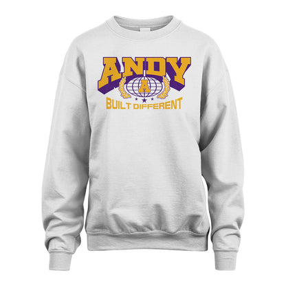 Your Name Built Different Sporty Shirt ANDY M1-32