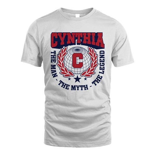 The Man The Myth The Legend Logo Shirt CYNTHIA M1-30