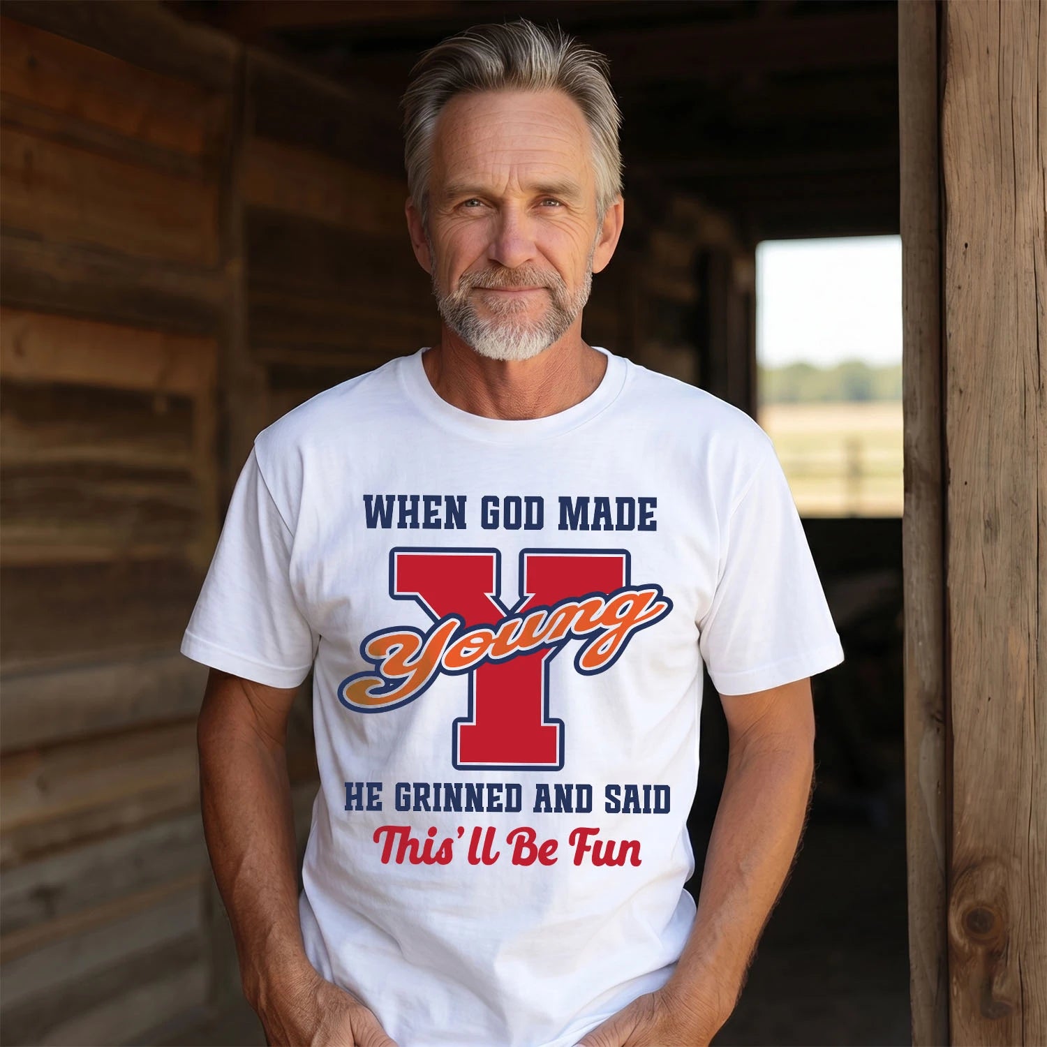 God Made Your Name Custom Shirt YOUNG M1-16