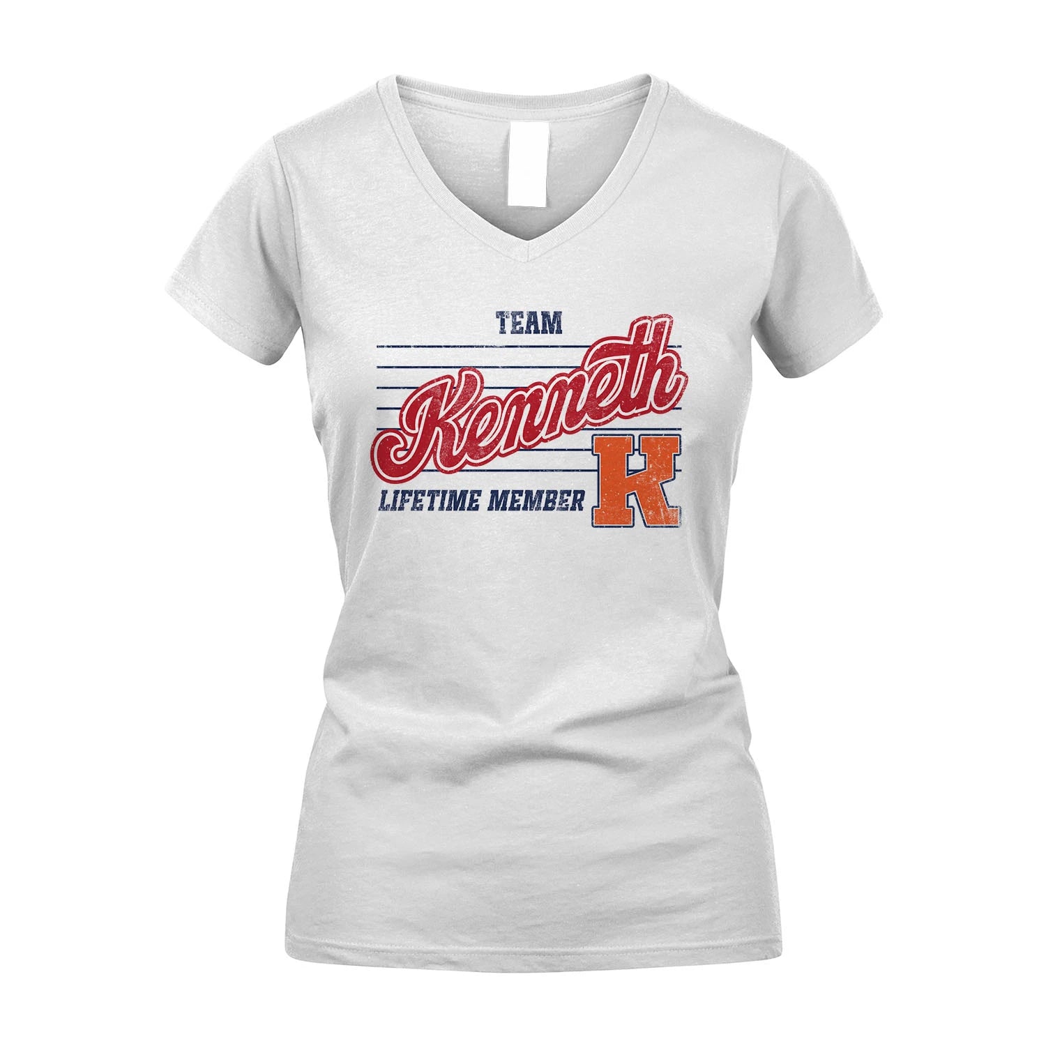 Team Your Name Lifetime Member Vintage Shirt KENNETH M1-24