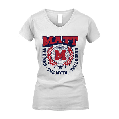 The Man The Myth The Legend Logo Shirt MATT M1-30
