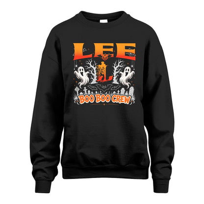 Boo Boo Crew Halloween Custom Name Shirt LEE M1-28