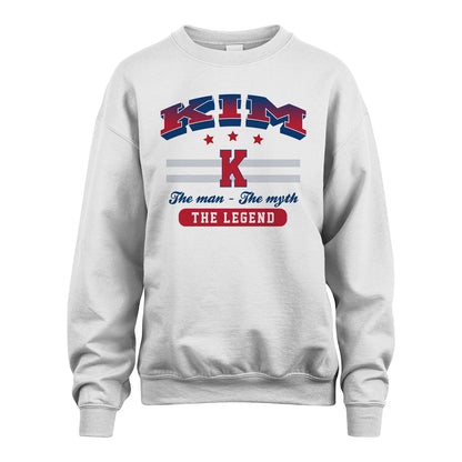 The Man The Myth The Legend With Your Name Shirt KIM M1-35