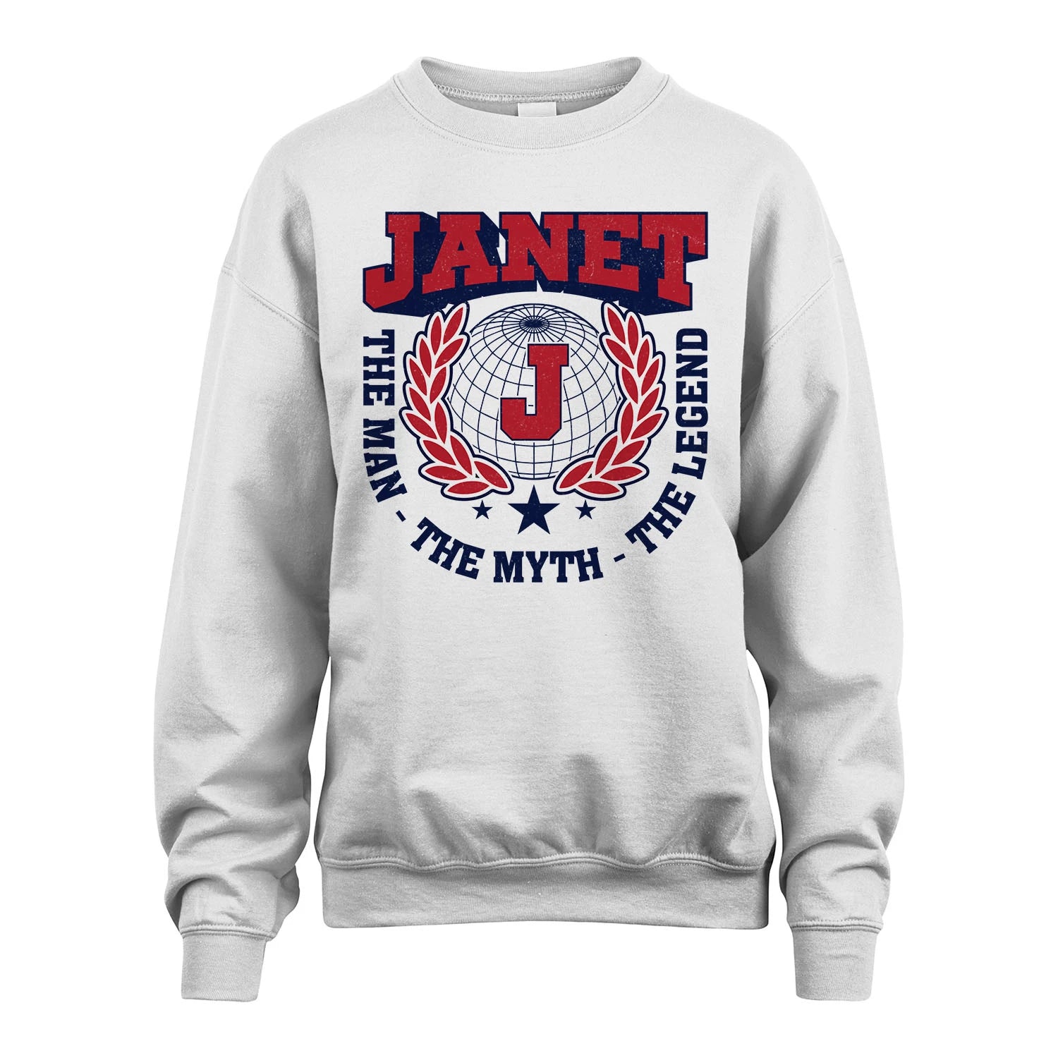 The Man The Myth The Legend Logo Shirt JANET M1-30