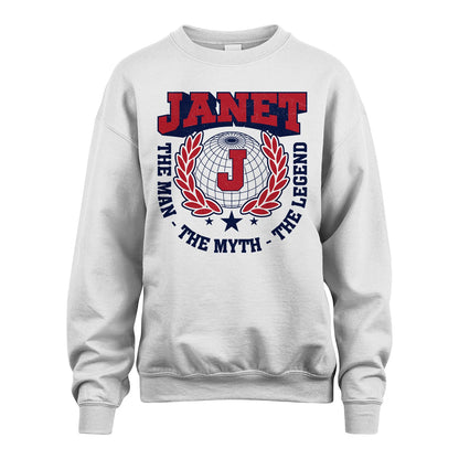 The Man The Myth The Legend Logo Shirt JANET M1-30