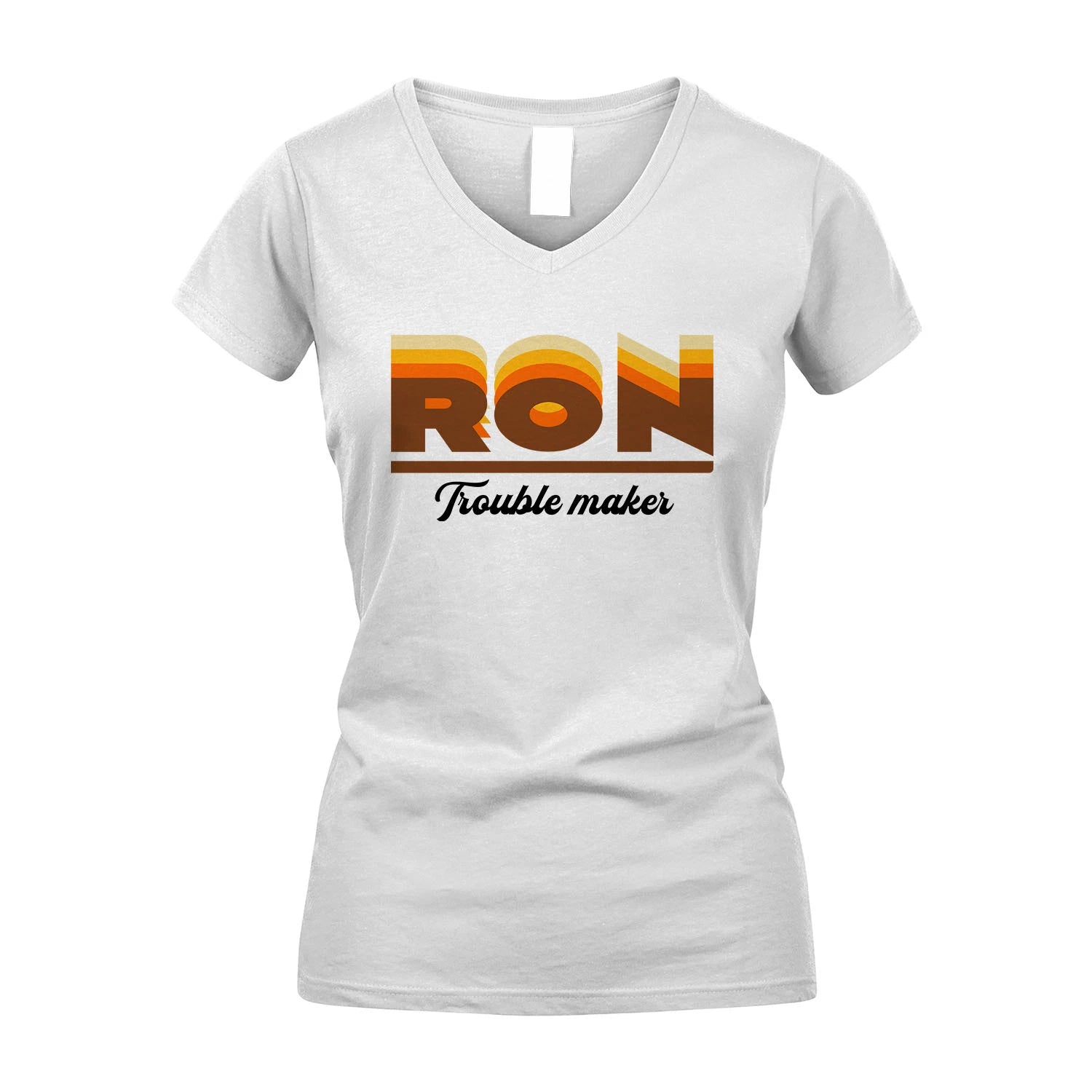 Your Name Trouble Maker Funny Shirt RON M1-34