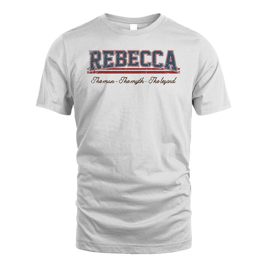 The Man The Myth The Legend Vintage Shirt REBECCA M1-6