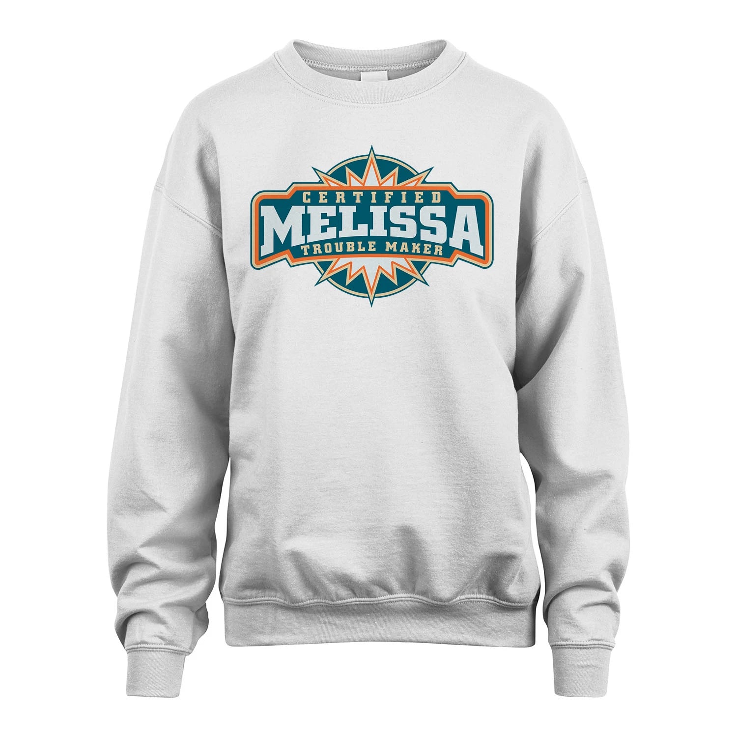 Certified Your Name Trouble Maker Shirt MELISSA M1-36