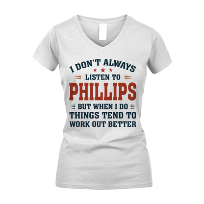 I Don't Always Listen To... PHILLIPS M1-2