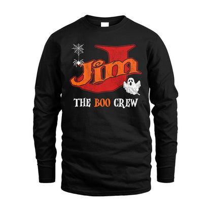 The Boo Crew Halloween Custom Name Shirt JIM M1-22