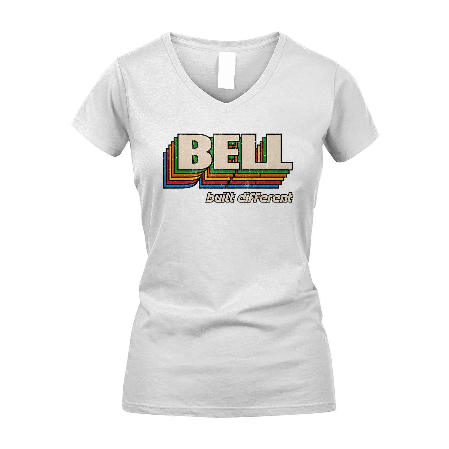 Your Name Built Different Retro Shirt BELL M1-26