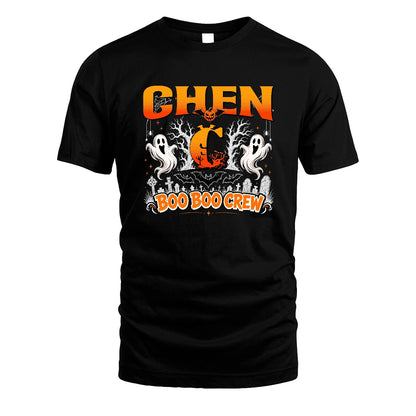 Boo Boo Crew Halloween Custom Name Shirt CHEN M1-28