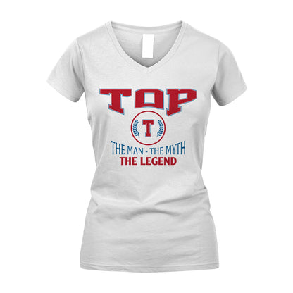 The Man The Myth The Legend Jet Style Shirt TOP M1-9