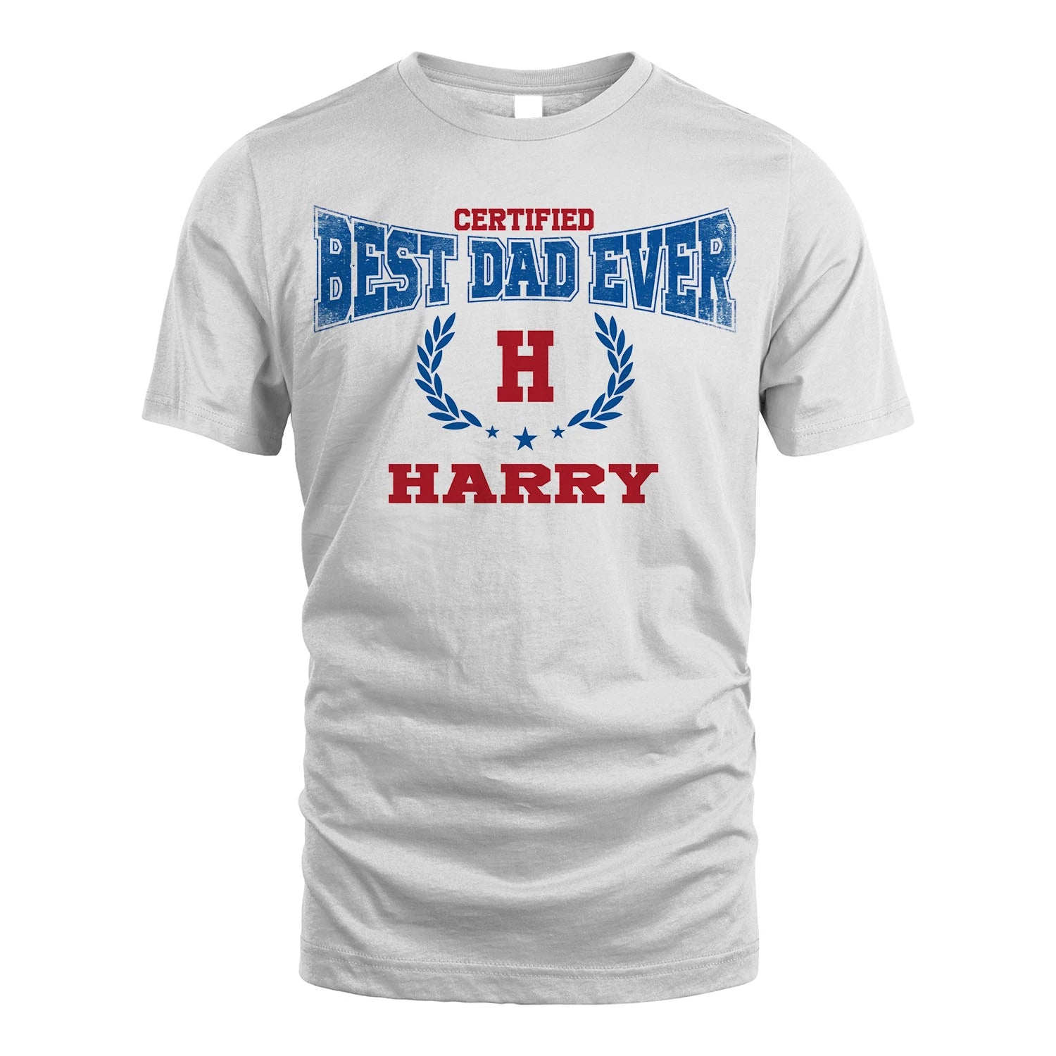 Certified Best Dad Ever Shirt HARRY M1-11
