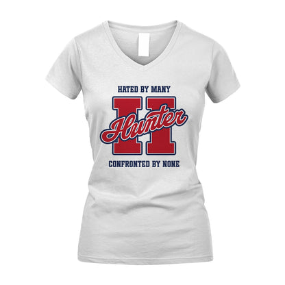 Hated By Many Confronted By None Personalized Name Shirt HUNTER M1-8