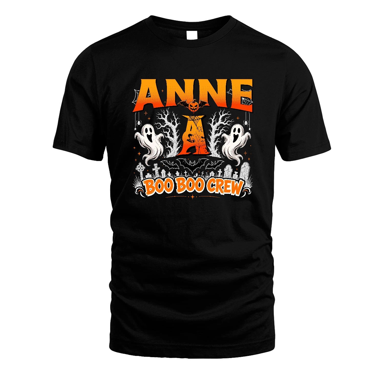 Boo Boo Crew Halloween Custom Name Shirt ANNE M1-28