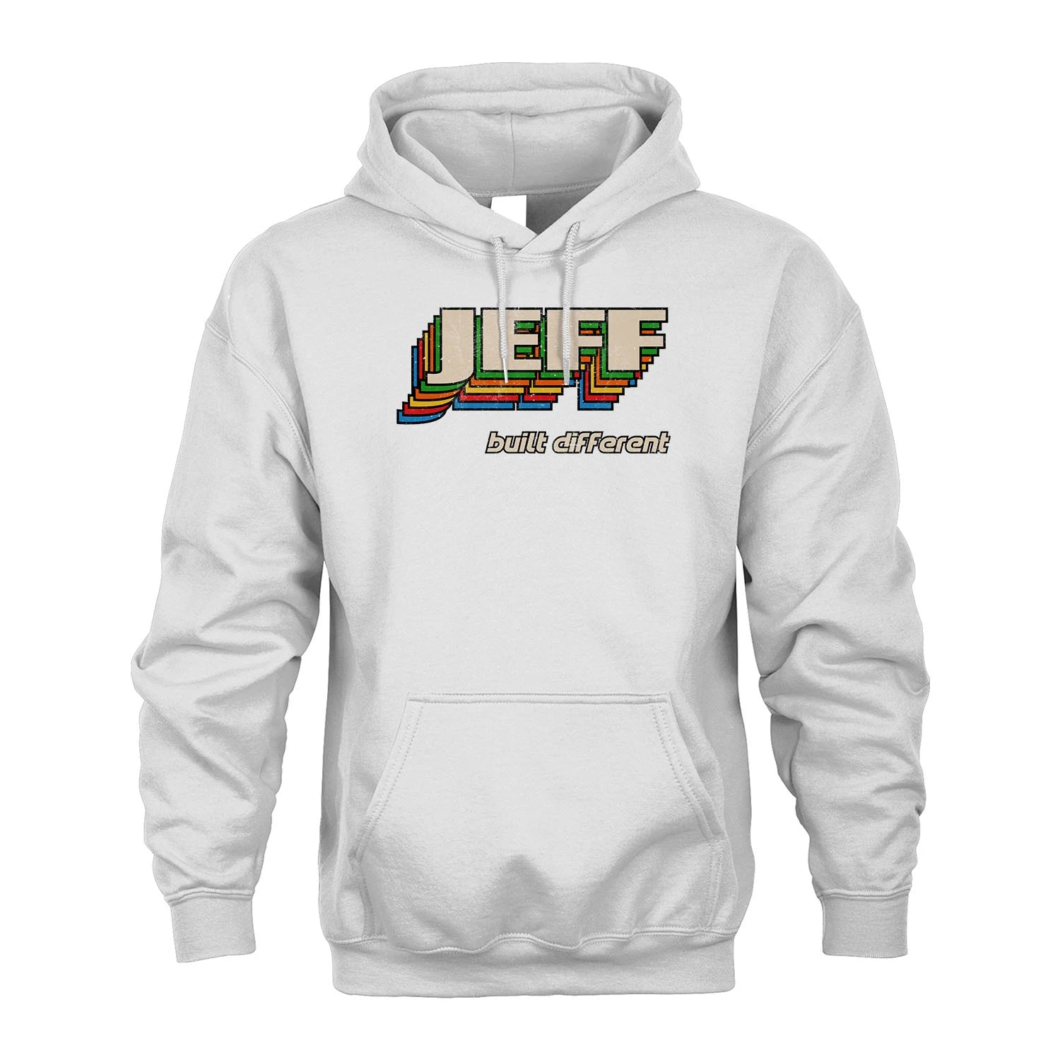 Your Name Built Different Retro Shirt JEFF M1-26