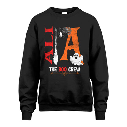 The Boo Crew Halloween With Your Name Shirt ALI M1-23