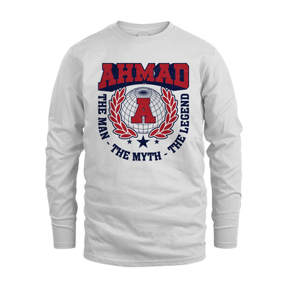 The Man The Myth The Legend Logo Shirt AHMAD M1-30