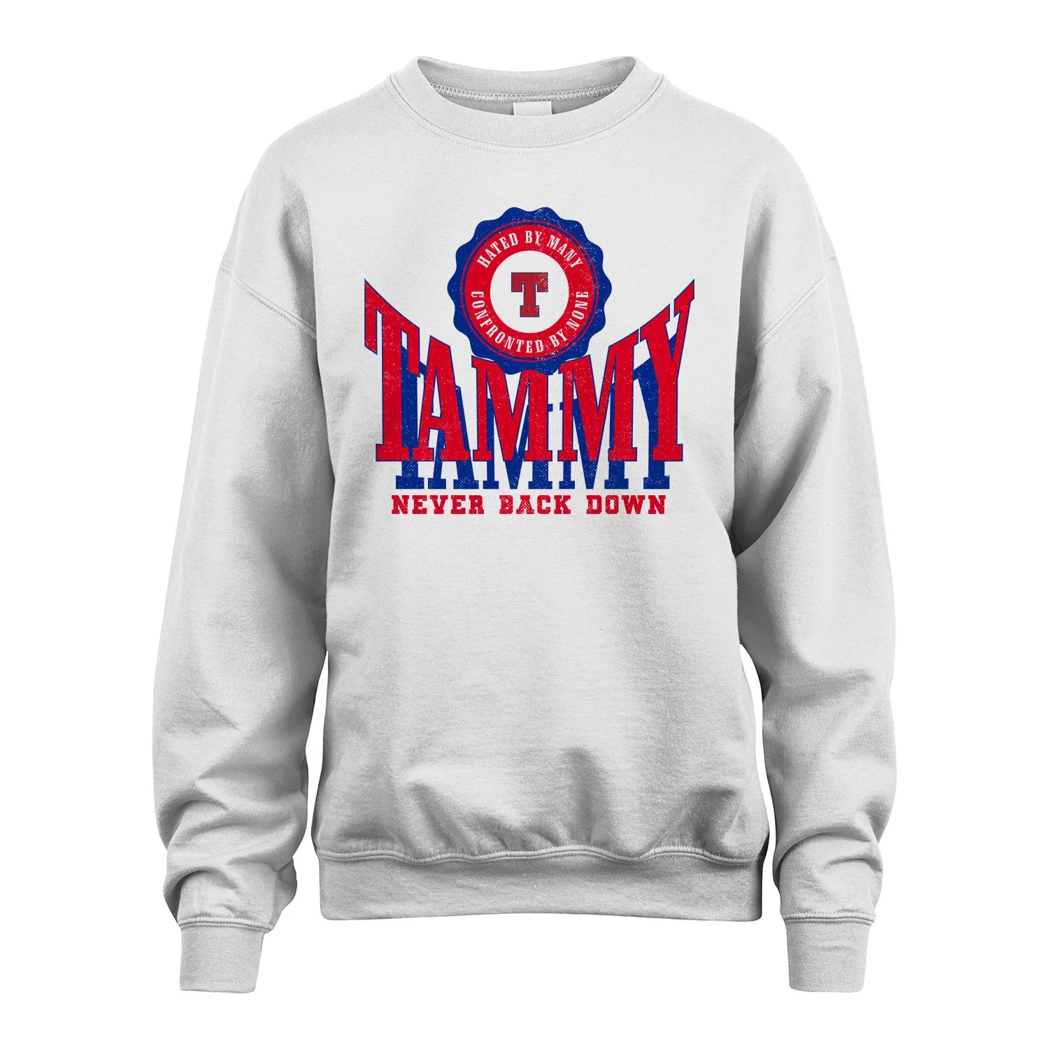 Your Name Never Back Down Shirt TAMMY M1-33