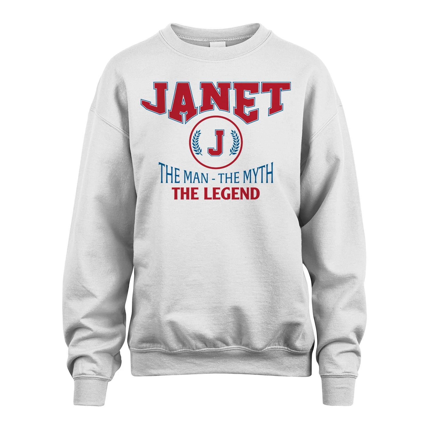 The Man The Myth The Legend Jet Style Shirt JANET M1-9