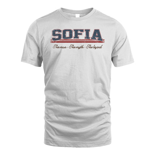 The Man The Myth The Legend Vintage Shirt SOFIA M1-6