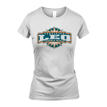 Certified Your Name Trouble Maker Shirt LEO M1-36