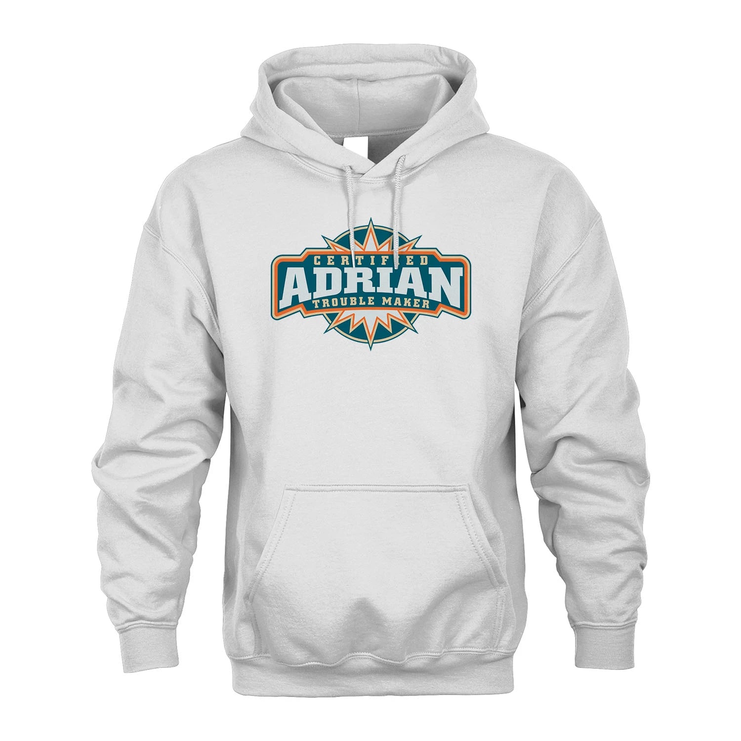 Certified Your Name Trouble Maker Shirt ADRIAN M1-36