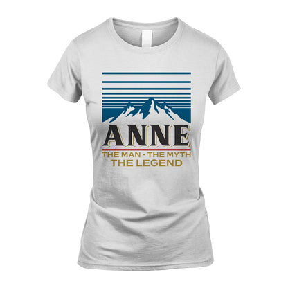 The Man The Myth The Legend Vintage Mountain Shirt ANNE M1-19