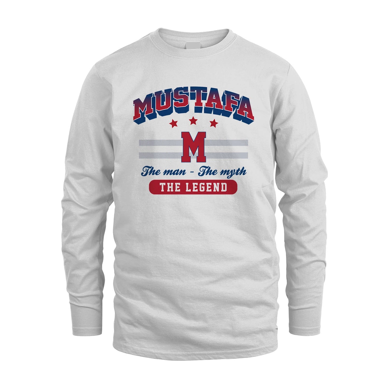 The Man The Myth The Legend With Your Name Shirt MUSTAFA M1-35