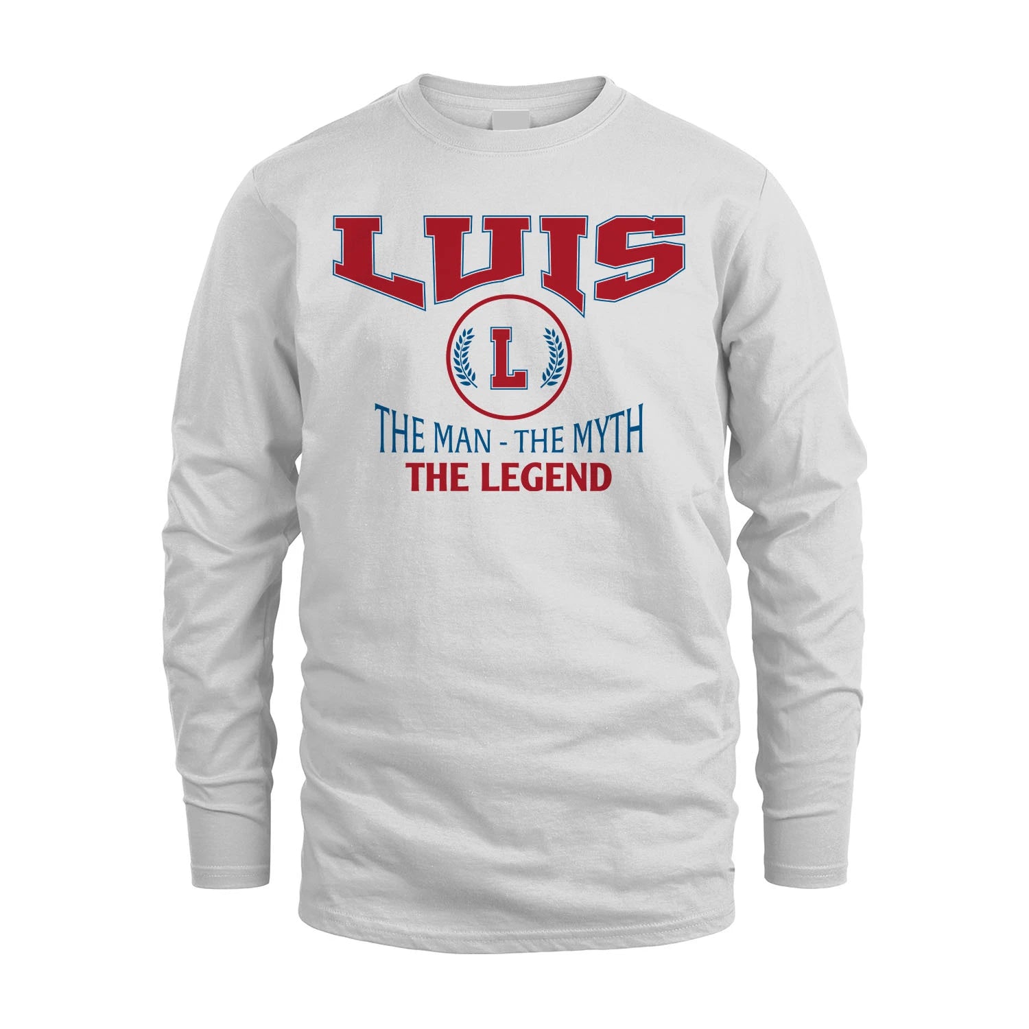 The Man The Myth The Legend Jet Style Shirt LUIS M1-9
