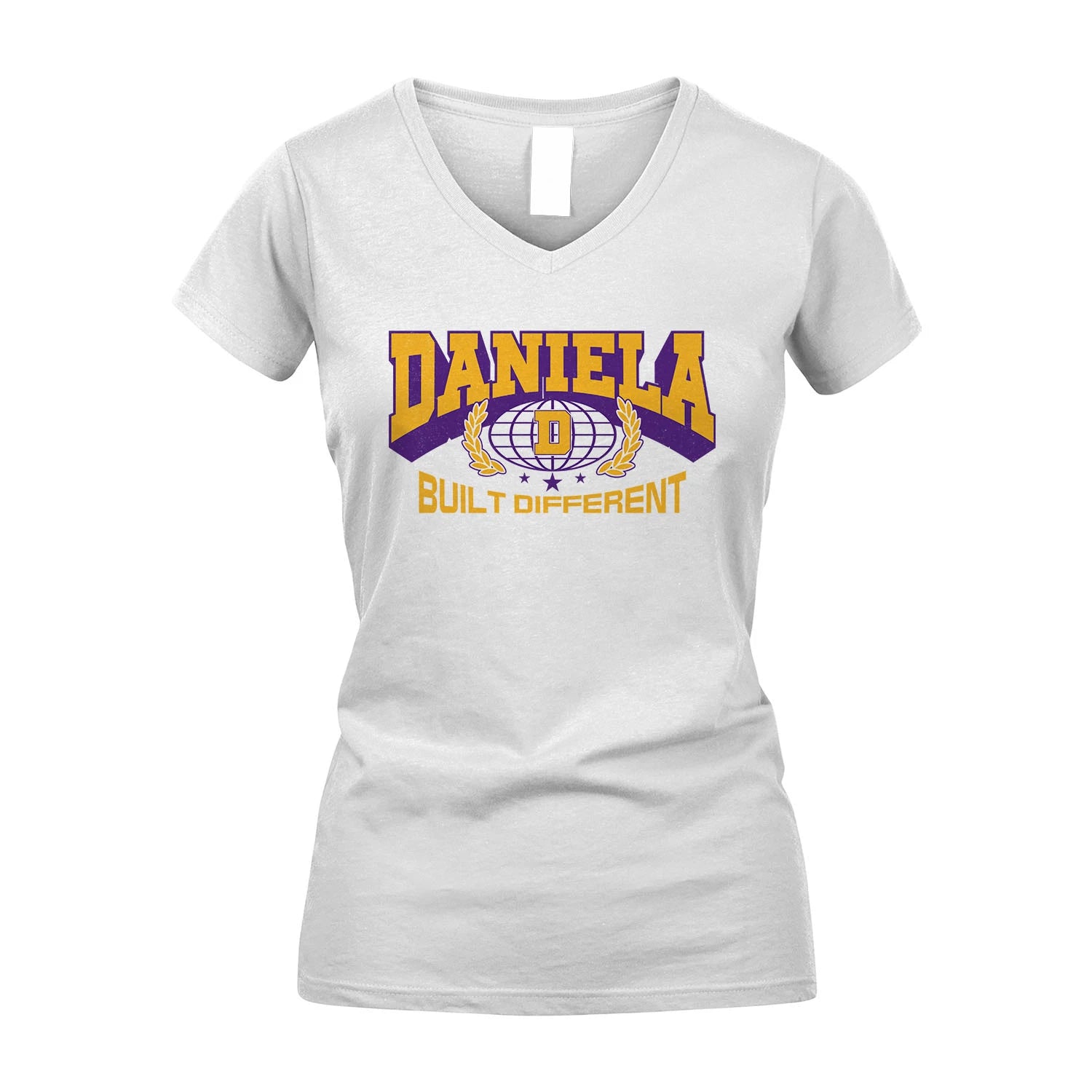Your Name Built Different Sporty Shirt DANIELA M1-32