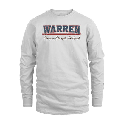 The Man The Myth The Legend Vintage Shirt WARREN M1-6