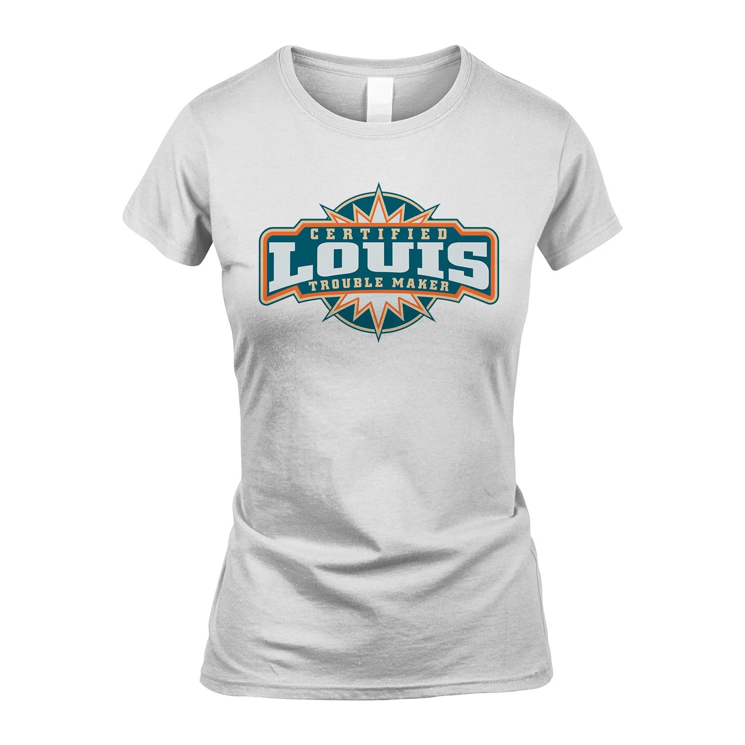 Certified Your Name Trouble Maker Shirt LOUIS M1-36