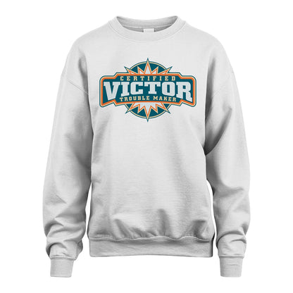 Certified Your Name Trouble Maker Shirt VICTOR M1-36