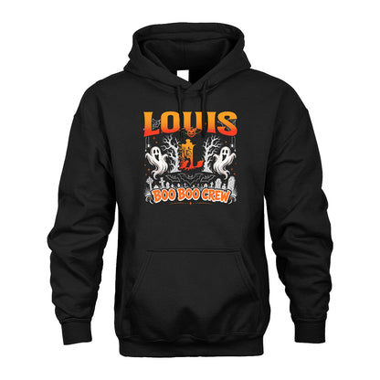 Boo Boo Crew Halloween Custom Name Shirt LOUIS M1-28