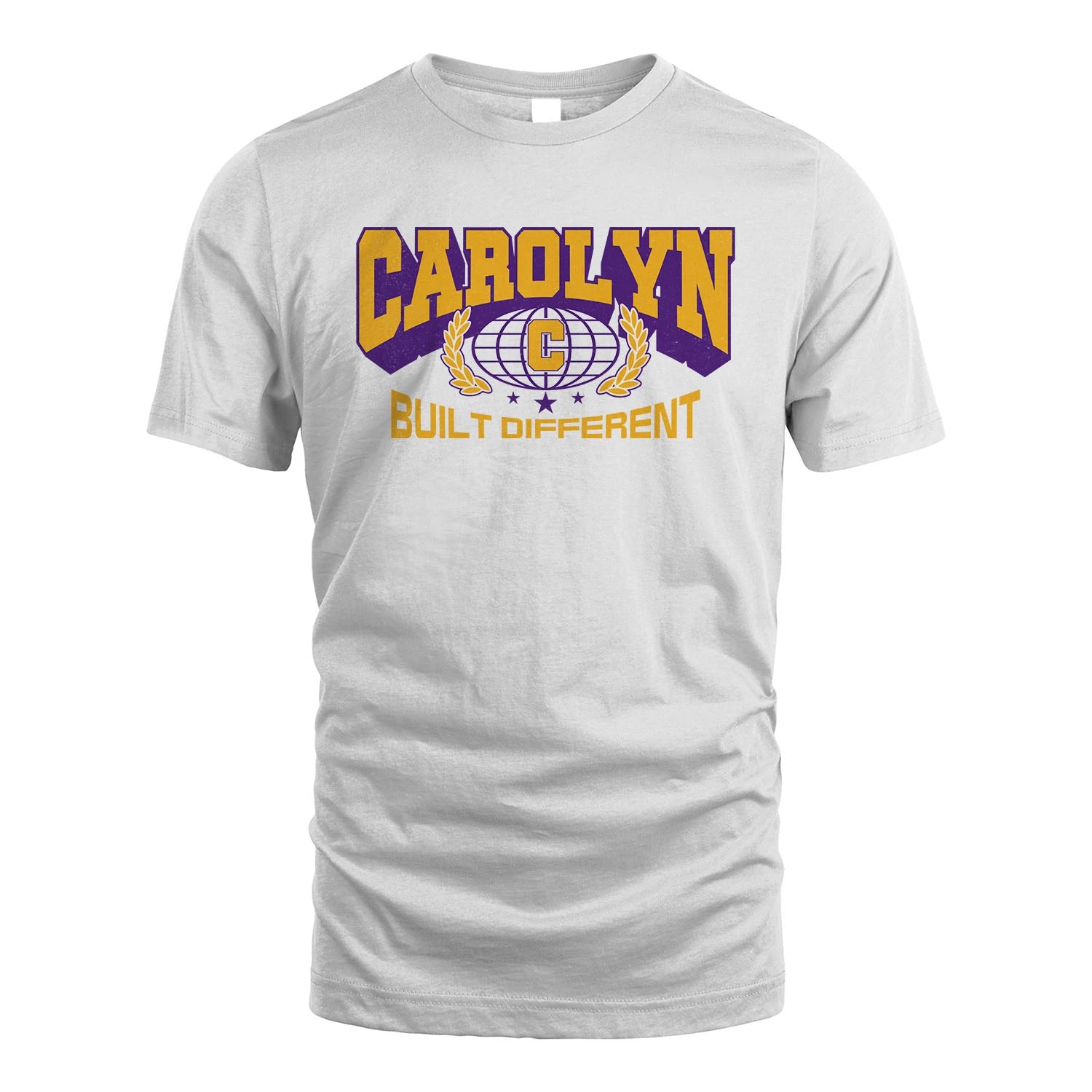 Your Name Built Different Sporty Shirt CAROLYN M1-32