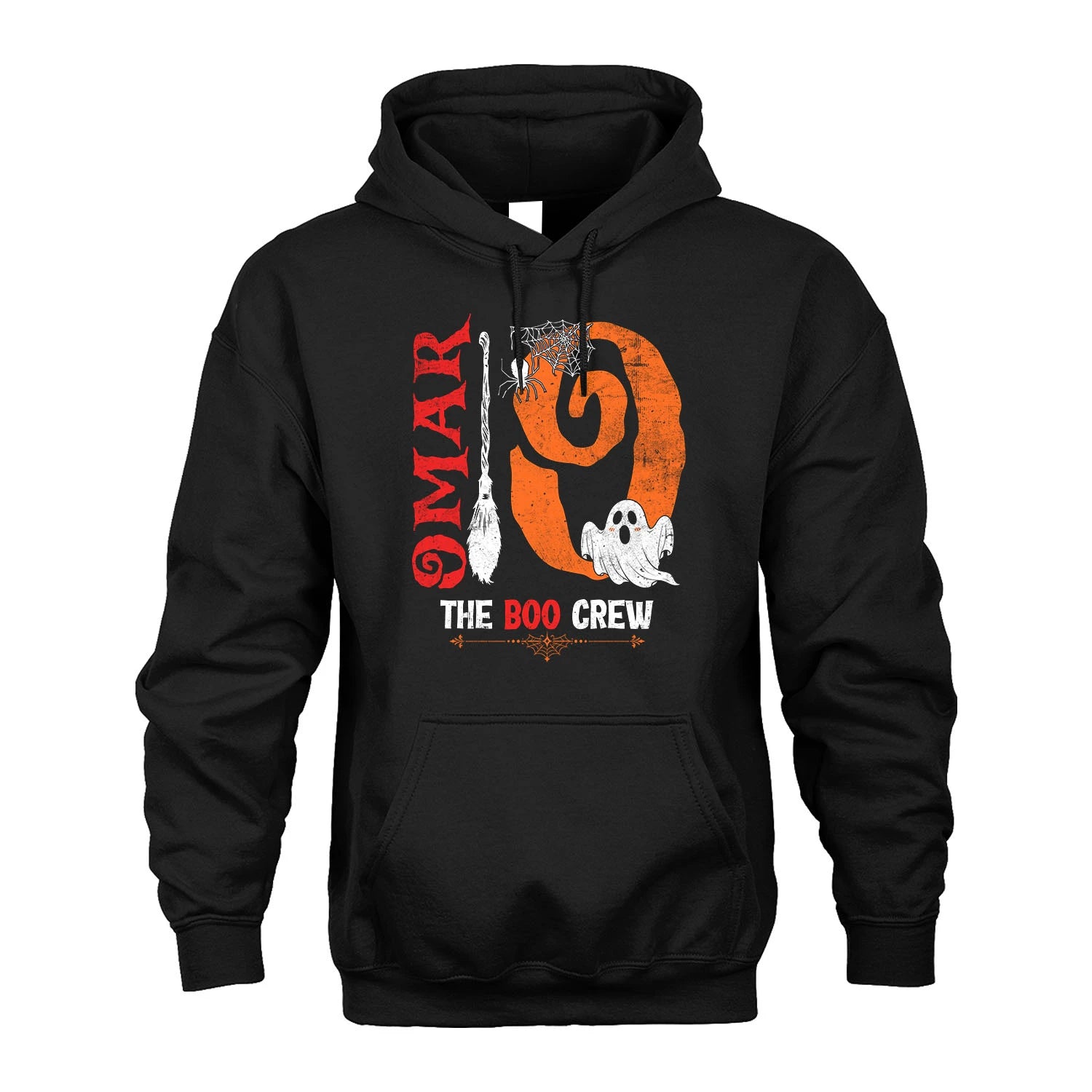 The Boo Crew Halloween With Your Name Shirt OMAR M1-23