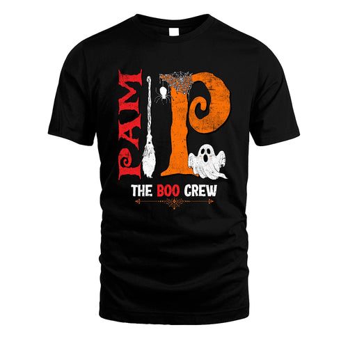 The Boo Crew Halloween With Your Name Shirt PAM M1-23