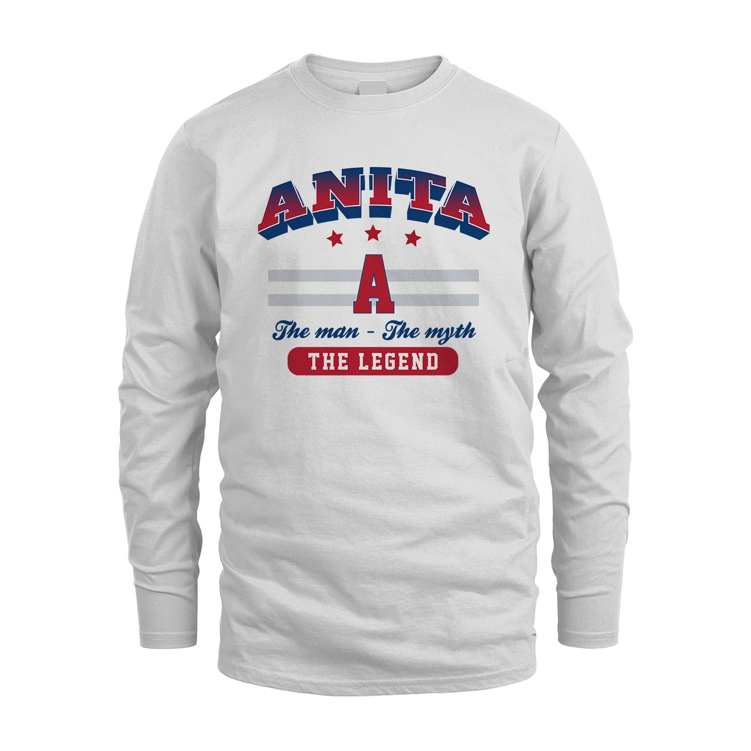 The Man The Myth The Legend With Your Name Shirt ANITA M1-35