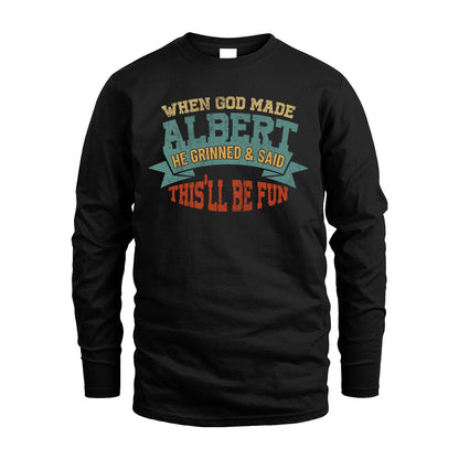 The Man The Myth The Legend Sporty Shirt ALBERT M1-15